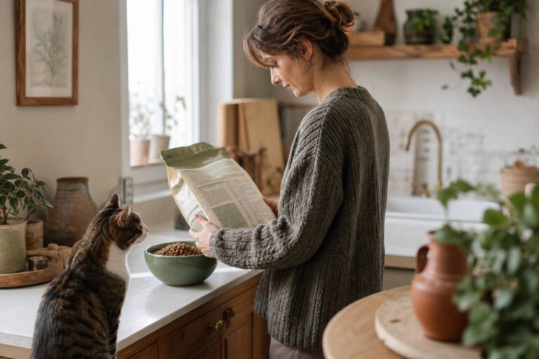 Croquettes pour chat : comment lire les étiquettes