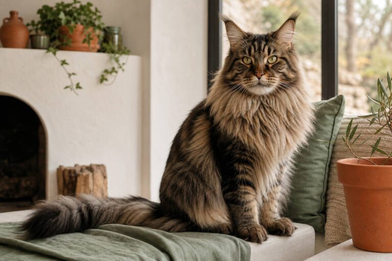 Maine coon : caractère, taille, prix et santé