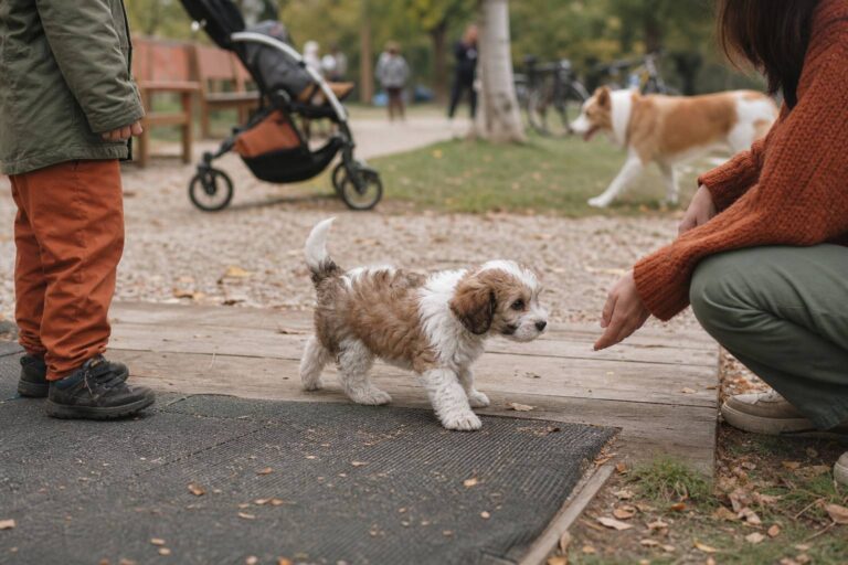 Socialisation du chiot : la période clé de 3 à 12 semaines
