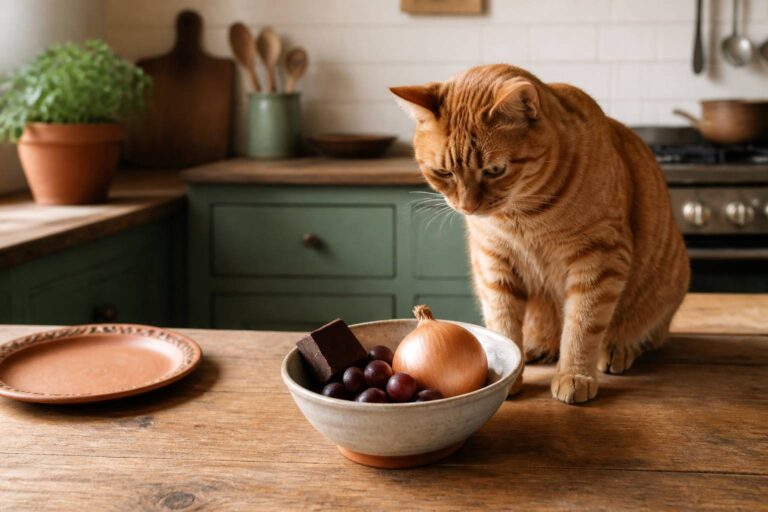 10 aliments toxiques pour les chats à bannir de la maison