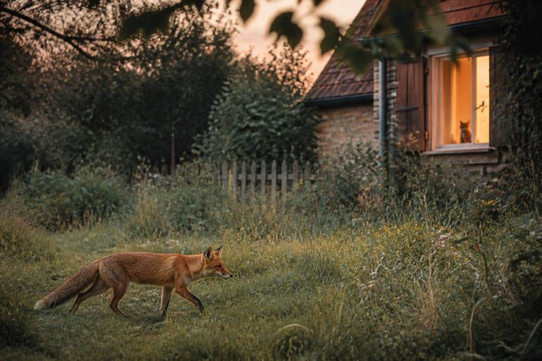 Renard et chat : cohabitation, risques et vraies différences