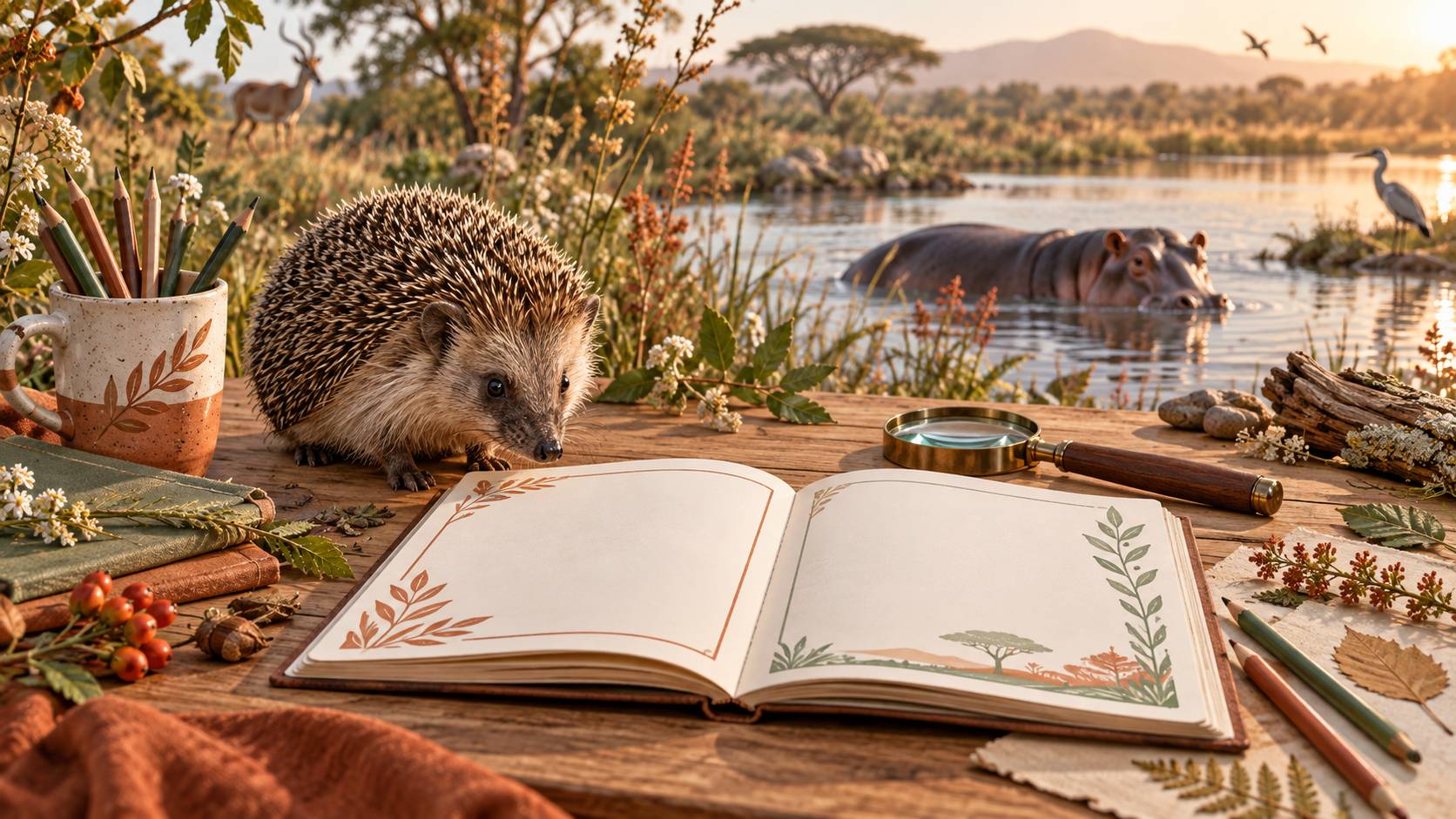 Illustration éditoriale du sujet : Animal en H : la liste complète des espèces commençant par H