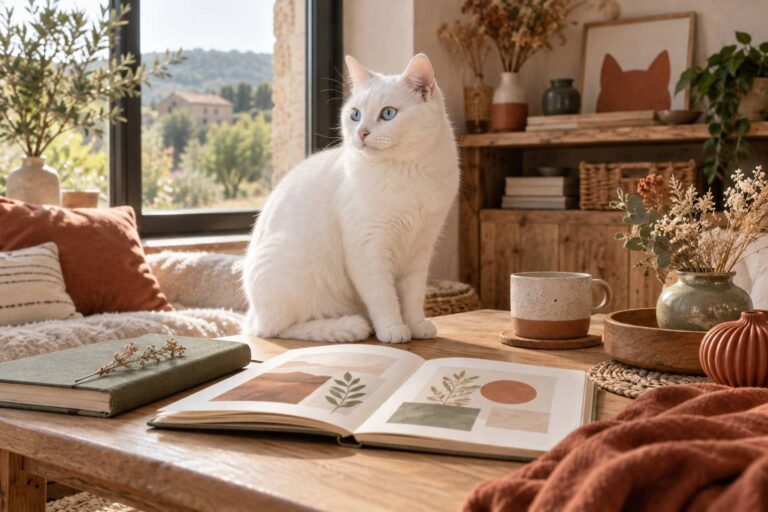 Chat blanc aux yeux bleus : races, surdité et idées reçues