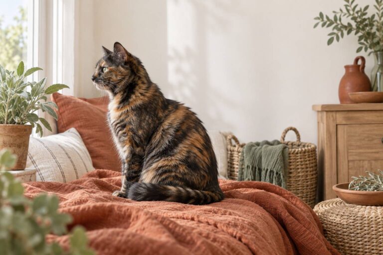 Chat tortue : pourquoi cette robe écaille est presque toujours femelle