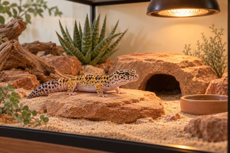 Gecko léopard : le guide complet pour bien débuter en terrarium
